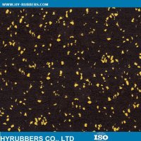 20mm rubber gym floor with SBR and EPDM material