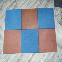 500x500 rubber tiles outdoor for playground 