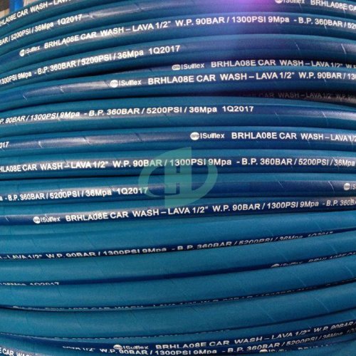 HYRUBBERS High pressure Car wash hose with wire to Brazil