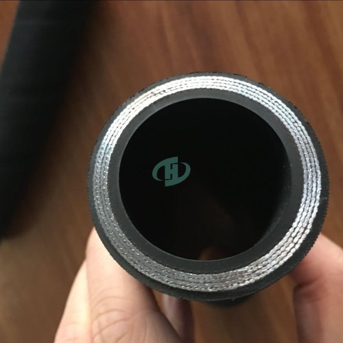4 layer steel wire hose with good quality and cheao price/ very strongt 4 wire rubber hose