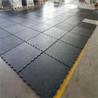 500x500mm 1000x1000mm interlocking rubber floor tile