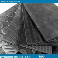 Diamond anti-slip rubber sheet roll