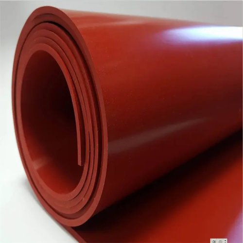 6MPA Red silicone rubber sheet export to UAE