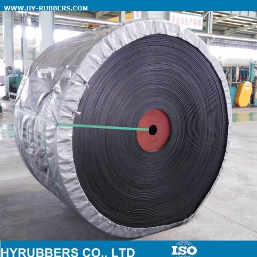 Cheap EP100 rubber conveyor belt exported to Vietnam