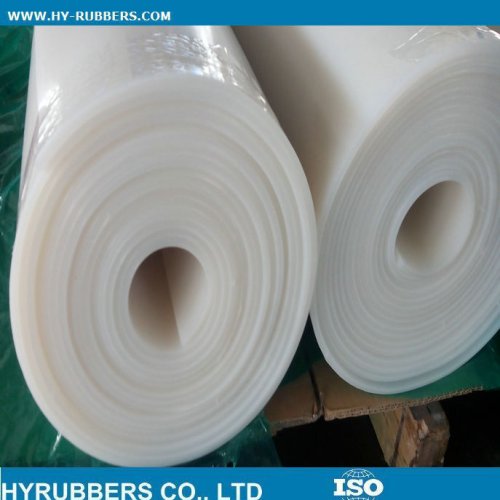 Silicone rubber sheet with high absorption performance 