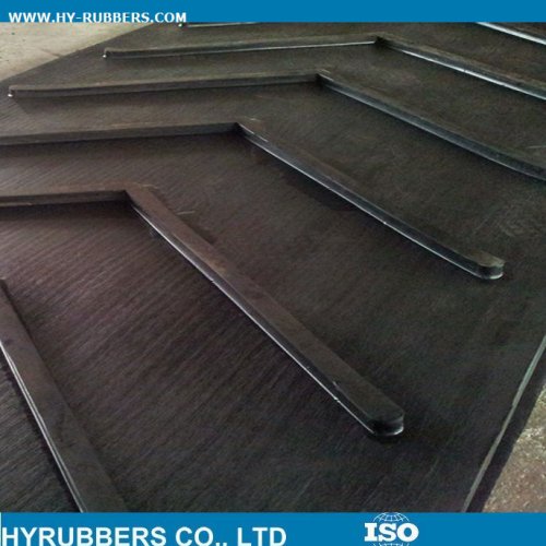 HOT SALE rubber chevron conveyor belt factory