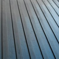 3mm 4mm 5mm non slip wide ribbed rubber sheet roll