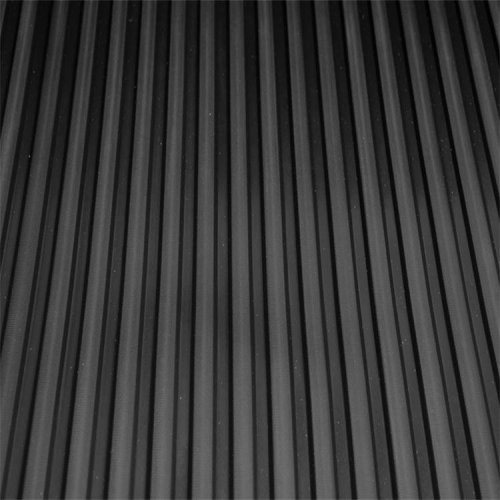 3mm 4mm 5mm non slip wide ribbed rubber sheet roll manufacturer& supplier 