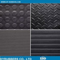 Round button rubber sheet roll