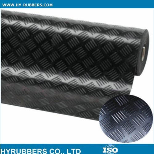 high quality checker plate rubber sheet