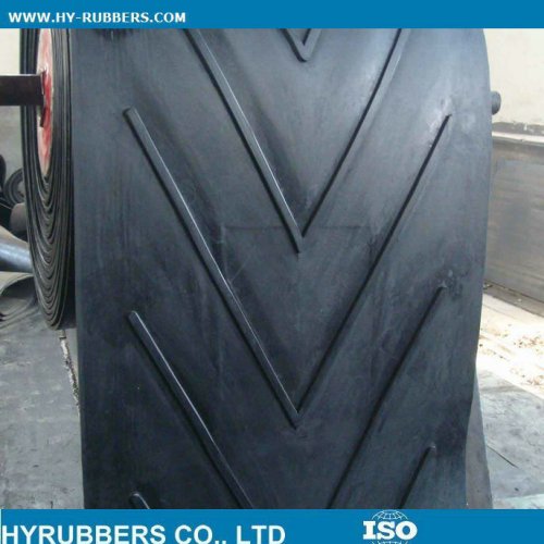 Rubber Chevron conveyor belt  manufacturer