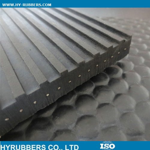 Cow groove rubber mat 