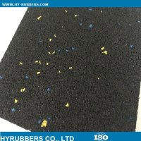 Rubber gym floor ground floor exported to South America