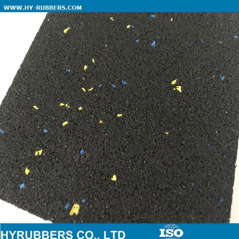 Rubber gym floor ground floor exported to South America