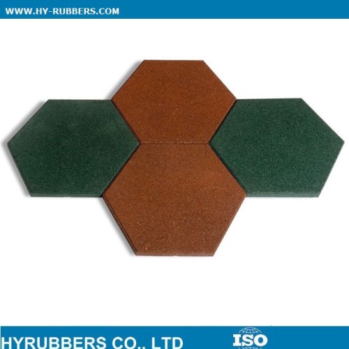 Kids safety playground rubber floor tile exporters
