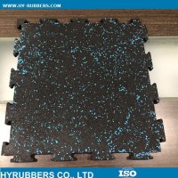 20mm rubber gym floor with SBR and EPDM material