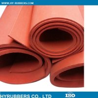 Red Silicone rubber sheet