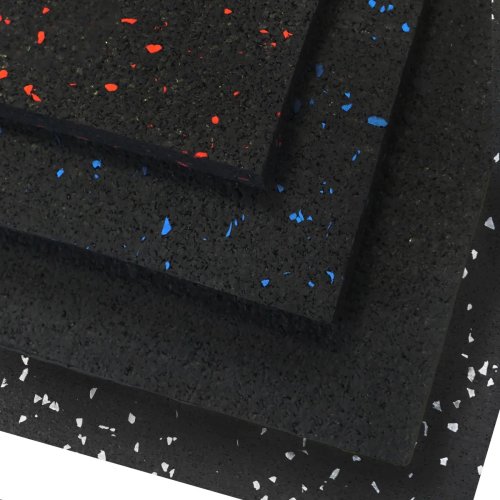 High quality rubber gym flooring manufacturer exhibit in the133th Canton fair