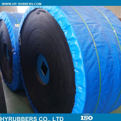 High abrasion EP polyester conveyor belt export to Peru