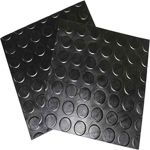 Cheap price  round button non slip rubber sheet export to Africa