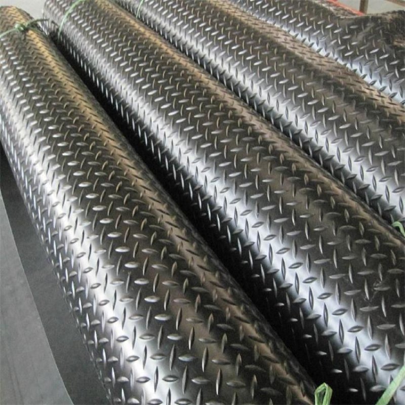 3mm 4mm 5mm non slip diamond rubber sheet