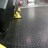 3mm,4mm,5mm high quality diamond non slip rubber sheet