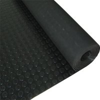 Non slip round button rubber sheet