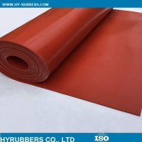 High temperature rubber silicone sheet roll