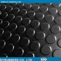 Round button rubber sheet roll