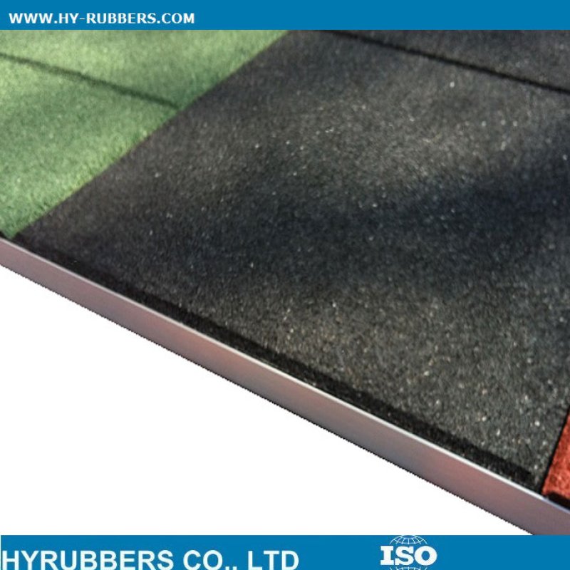 Recycle playground rubber tile