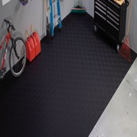 Rubber garage playground floor tiles