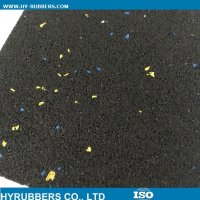 Rubber gym floor ground floor exported to South America