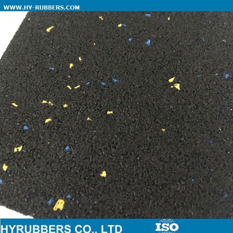 Rubber gym floor ground floor exported to South America
