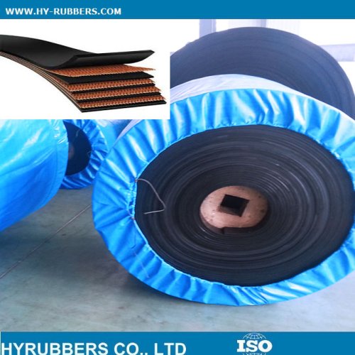 Heavy duty EP200 rubber conveyor belt for cement industrial