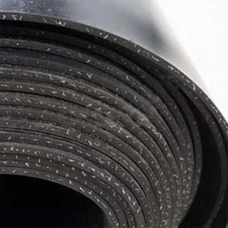 Reinforced rubber sheet