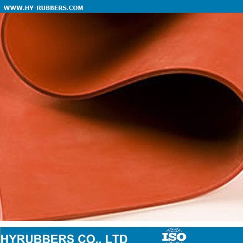 High temperature rubber silicone sheet roll