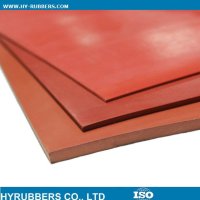 Red Silicone rubber sheet