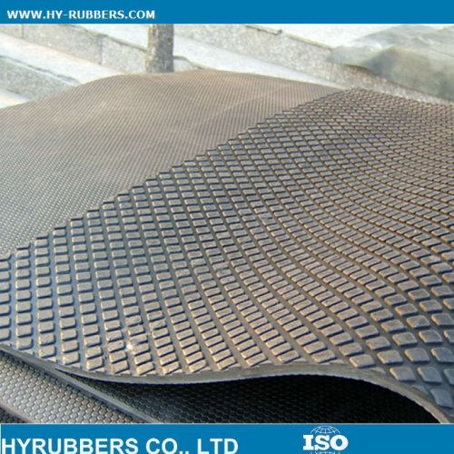 Low price rubber mat interlocking cow matting 