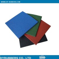 Kids safety playground rubber floor tile