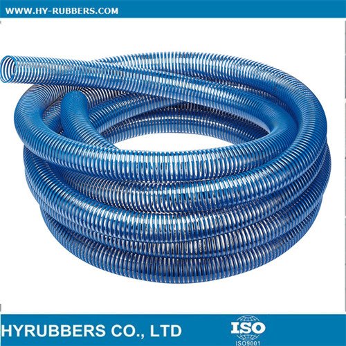 PVC helix suction hose colorful