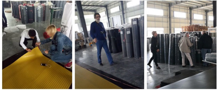 anti slip rubber sheet roll